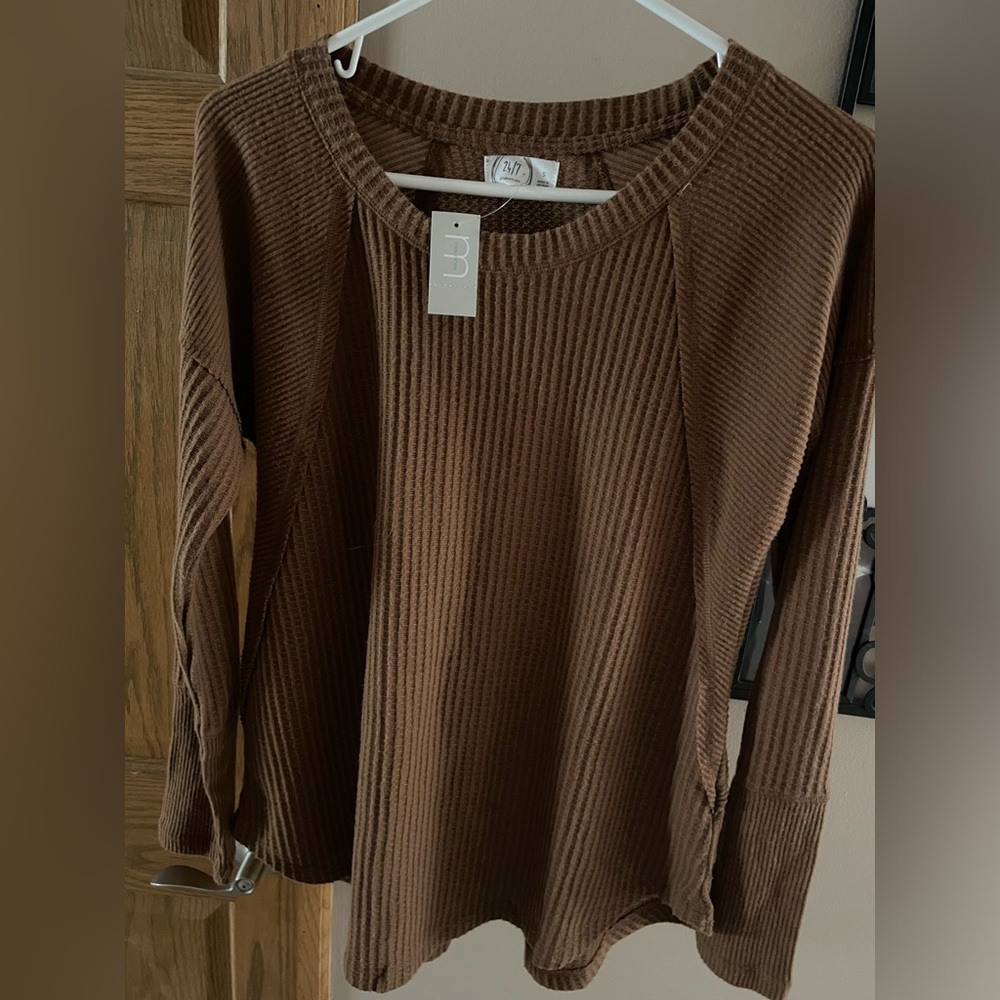 Waffle long sleeve